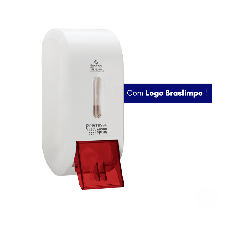 Saboneteira Spray Compacta Branca Premisse 105945