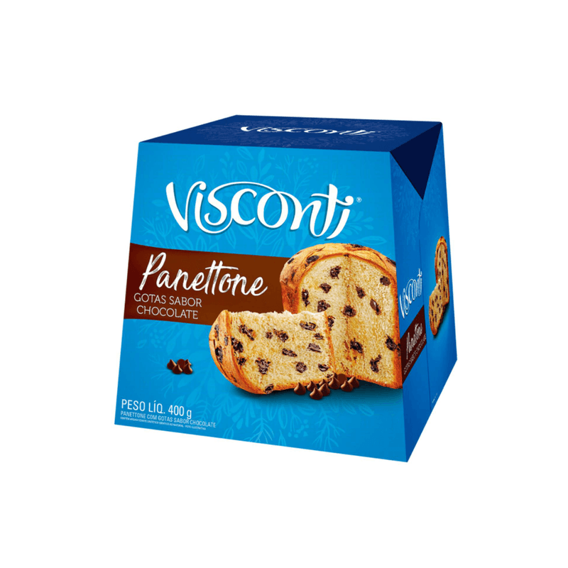 Panettone Gotas de Chocolate 400g Visconti 107734