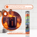 Limpa Air Fryer Aerossol 250ml Super Dom 103575