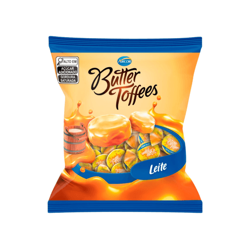 Bala Leite Butter Toffes 400g Arcor