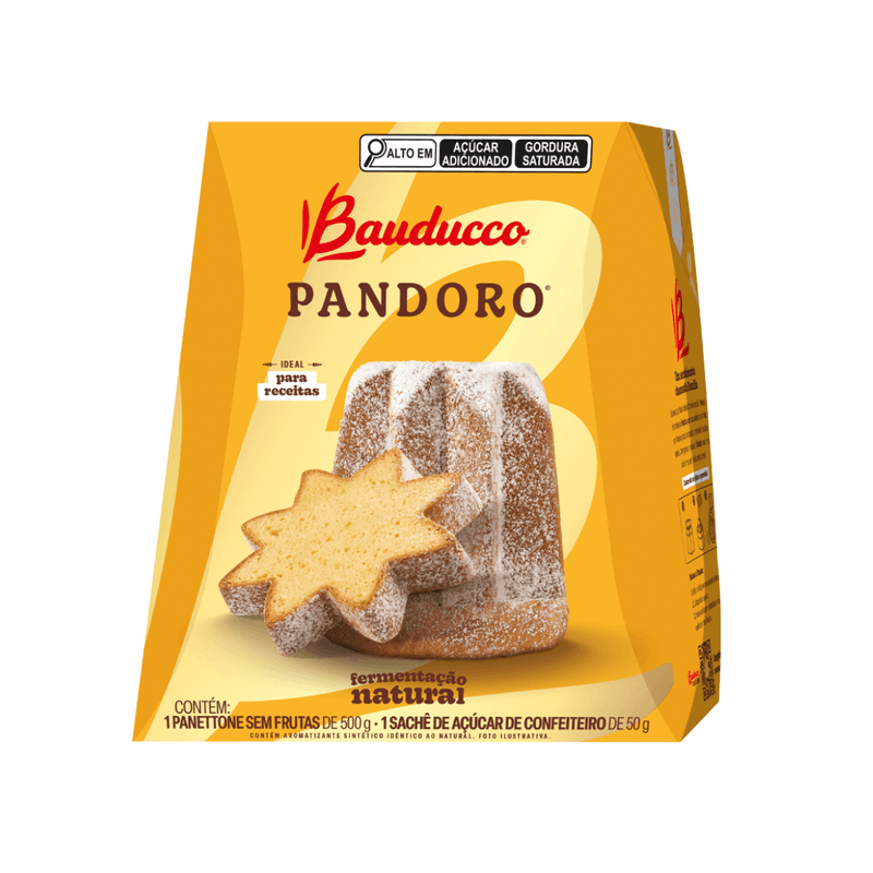 Pandoro Tradicional 500g Bauducco 105638