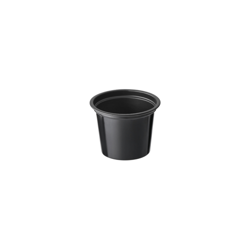 Pote Soufflé Preto 30ml Sem Tampa com 100 unidades Darnel