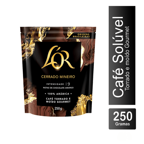 Café Gourmet Cerrado Mineiro Pouch 250g L'or