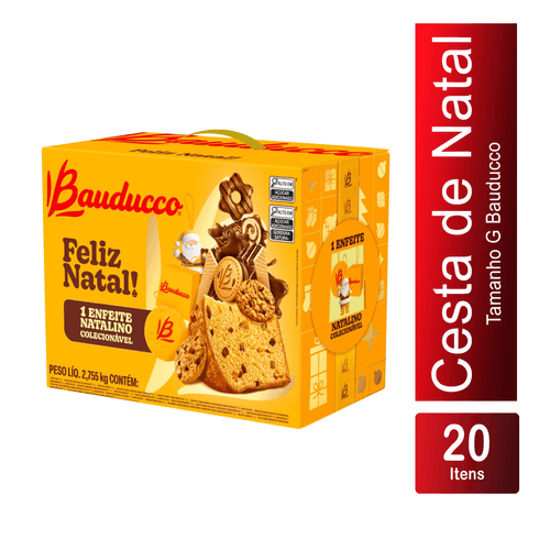 Cesta de Natal G 2025 Bauducco