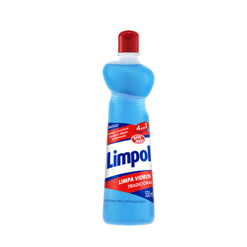 Limpa Vidros 4 em 1 500ml Limpol