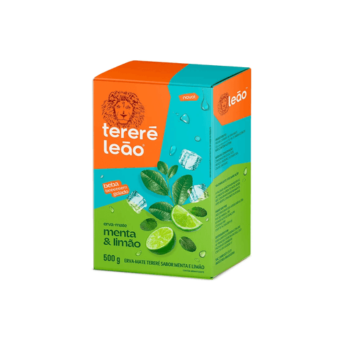 Tereré Erva Mate Menta e Limão 500g Leão