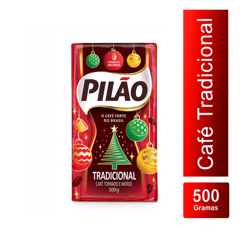 Café a Vácuo Tradicional 500g Pilão