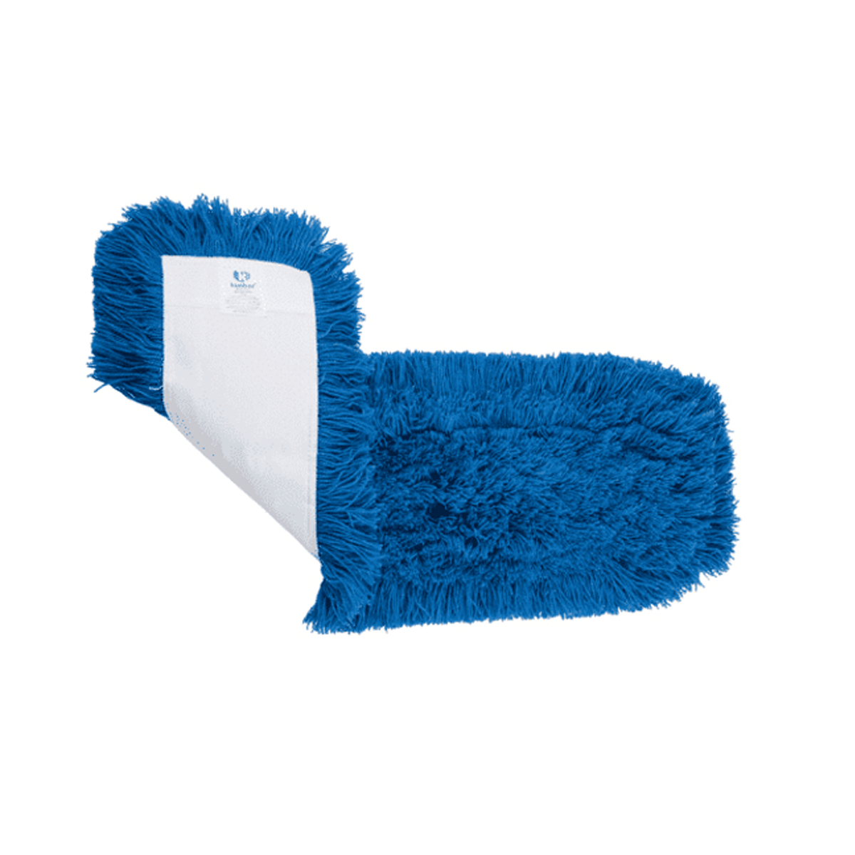 Refil Mop Pó Acrílico Ponta Cortada Azul 40cm Kunber