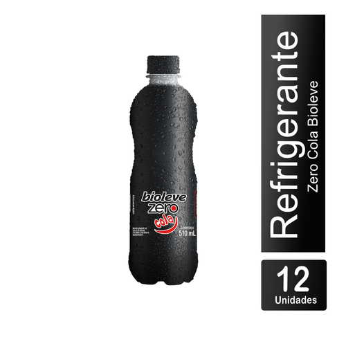 Refrigerante Zero Cola Fardo 12x510ml Bioleve