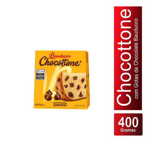 Chocottone com Gotas de Chocolate 400g Bauducco