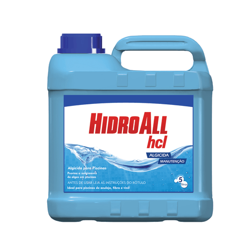 Algicida de Manutenção para Piscina 5L Hidroall