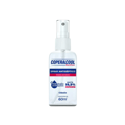 Álcool Spray Antisséptico Clássico 60ml Coperalcool