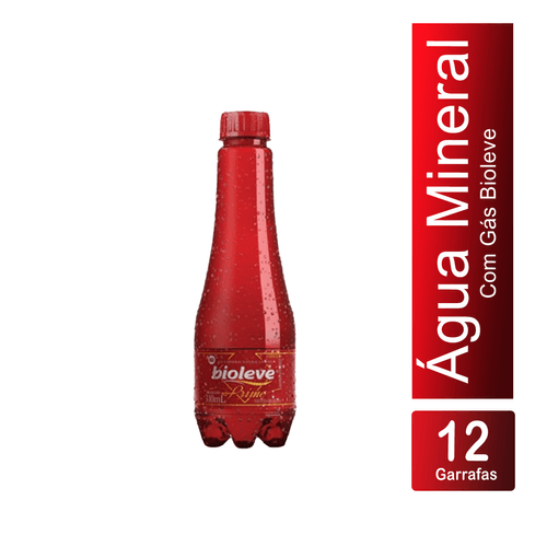 Água Mineral Com Gás Prime Fardo 12x310ml Bioleve