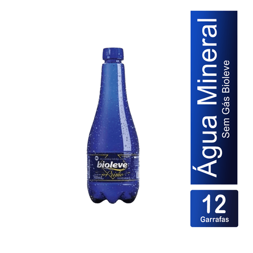 Água Mineral Sem Gás Prime Fardo 12x510ml Bioleve