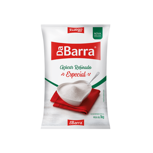 Açúcar Refinado 1kg Da Barra
