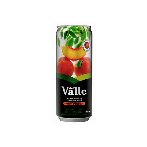 Suco de Pêssego Lata Fardo 6x290ml Del Valle