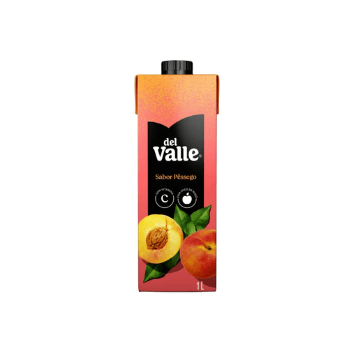 Suco Pêssego Fardo 6x1L Del Valle