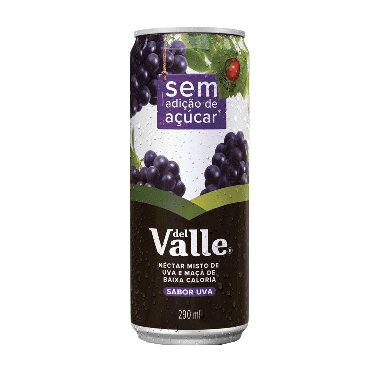 Suco de Uva Lata Fardo 6x290ml Del Valle