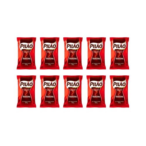Café Almofada Tradicional Fardo 10x500g Pilão