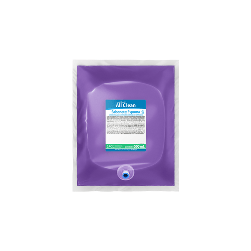 Sabonete Espuma Floral 500ml All Clean