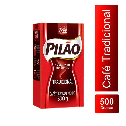 Café a Vácuo Tradicional 500g Pilão