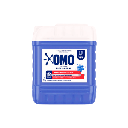 Lava Roupas Concentrado Lavanderia Pro Líquido 7L Omo
