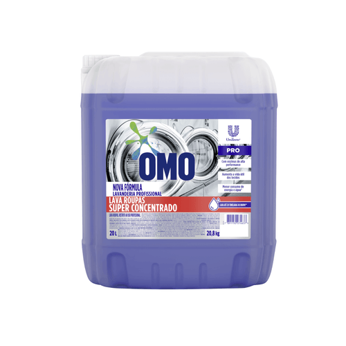 Lava Roupas Líquido Super Concentrado 20L Omo