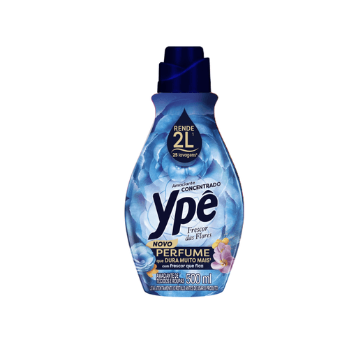 Amaciante Concentrado Frescor das Flores 500ml Ypê