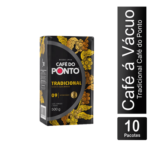 Café a Vácuo Tradicional Caixa 20x500g Do Ponto