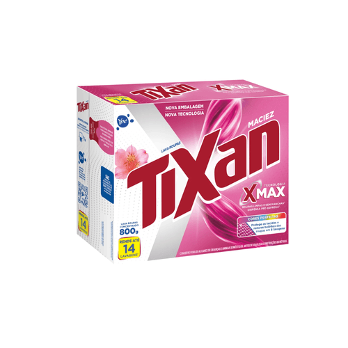 Lava Roupas em Pó Maciez 800g Tixan Ypê
