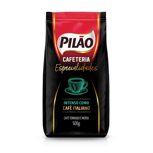 Café Pouch Cafeteria Italiano 500g Pilão