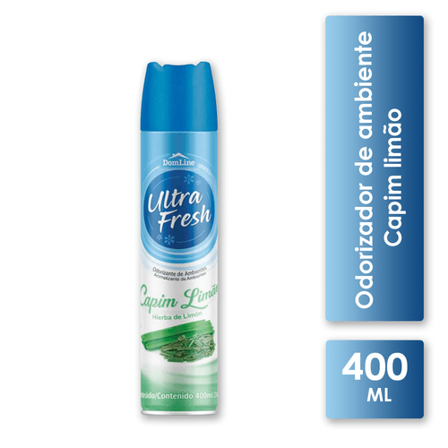 Odorizador Capim Limão 400ml Ultra Fresh