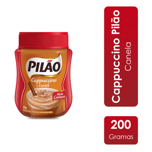 Cappuccino Canela 200g Pilão
