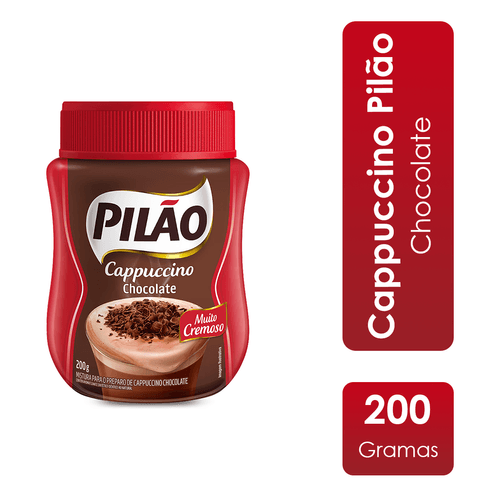 Cappuccino Chocolate 200g Pilão