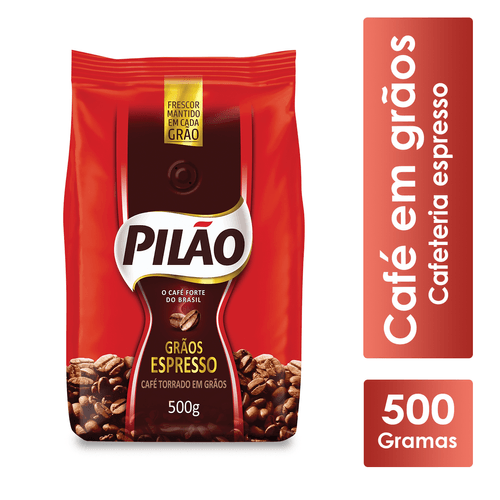 Café em Grão Espresso 500g Pilão