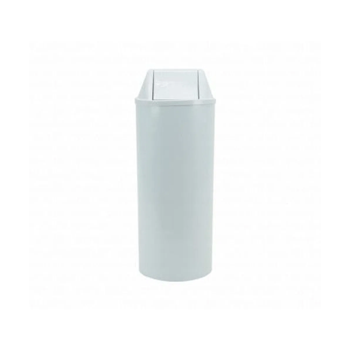 Lixeira Cesto Basculante com Tampa Branco 22L