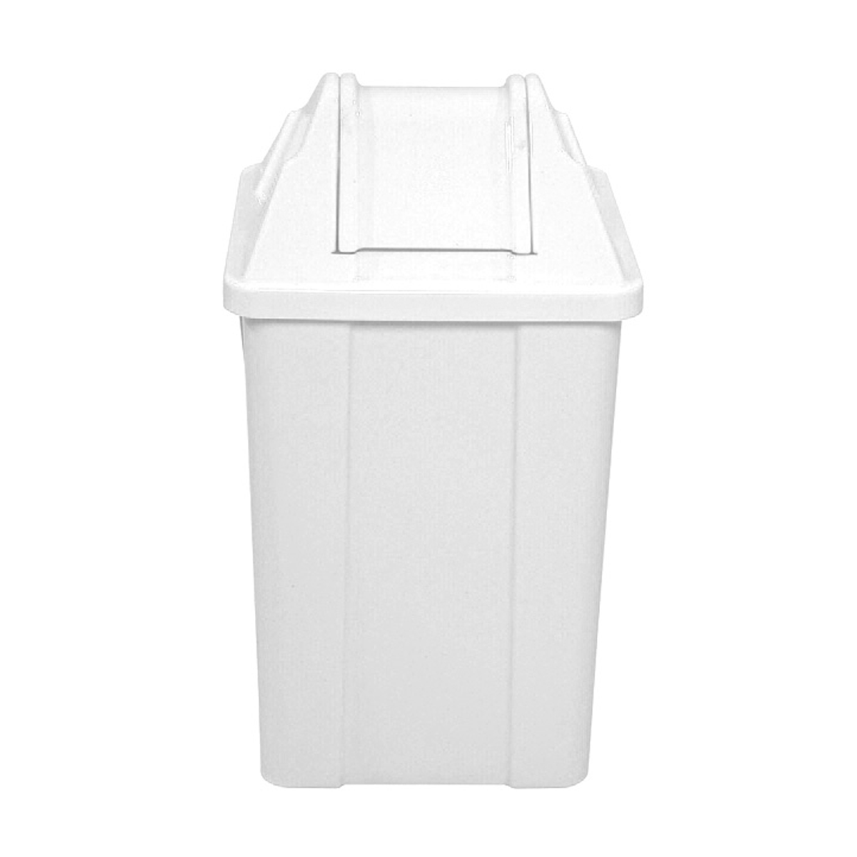 Lixeira Cesto Basculante Quadrado Branco 60L