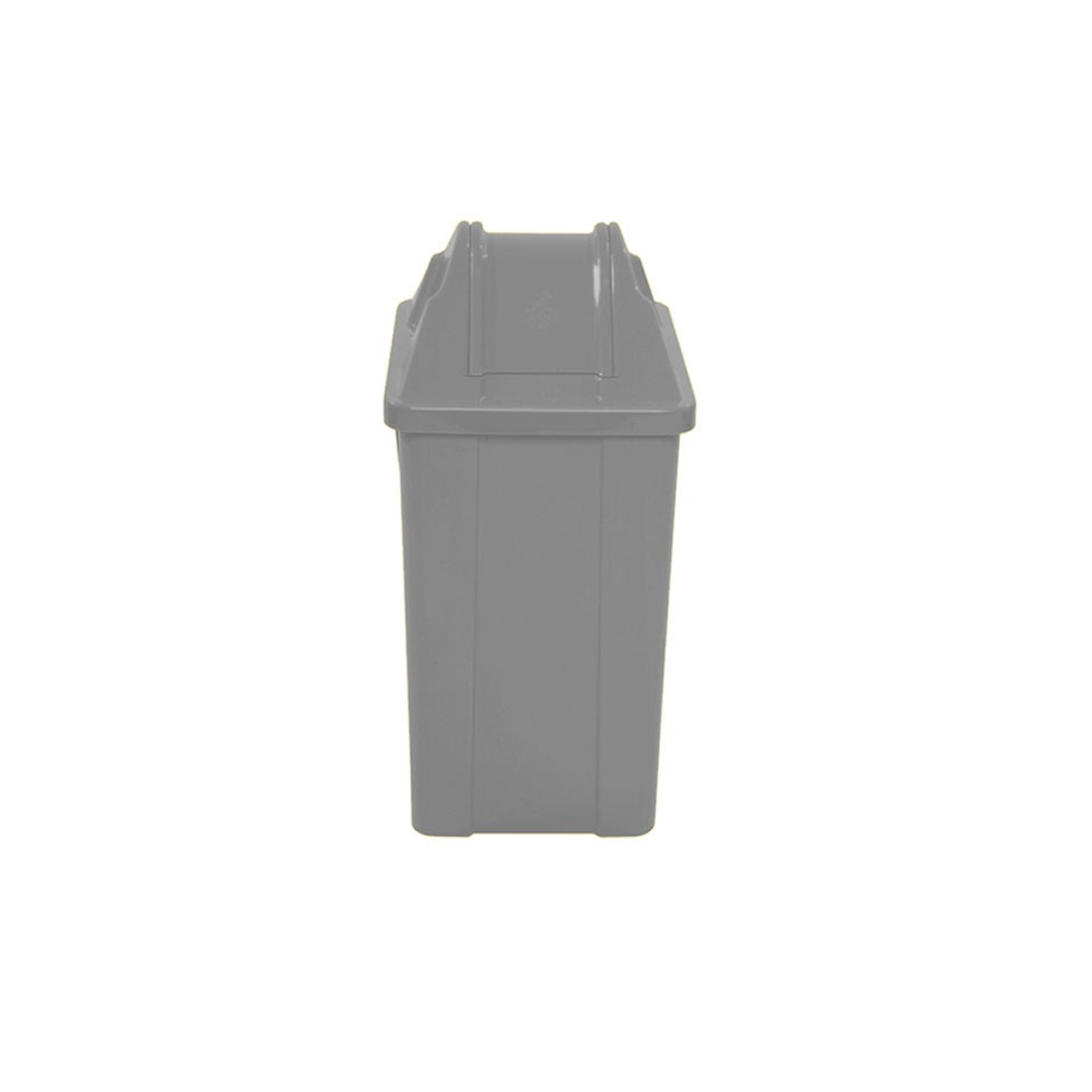 CESTO BASCULANTE QUADRADO CINZA  Q60 60L