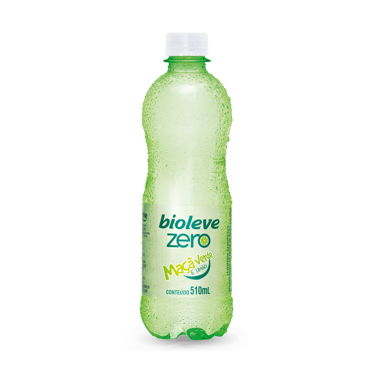 Refrigerante Zero Maça Verde e Limão 12x510ml Bioleve