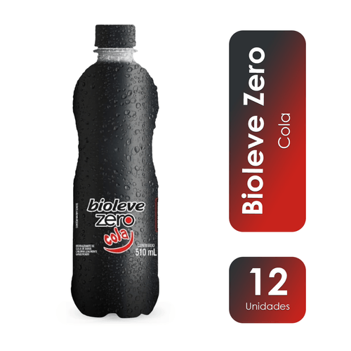 Refrigerante Zero Cola Fardo 12x510ml Bioleve
