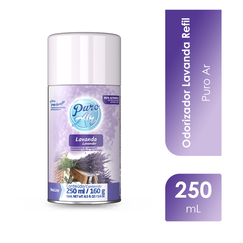 Odorizador Lavanda Refil 250ml Puro Ar
