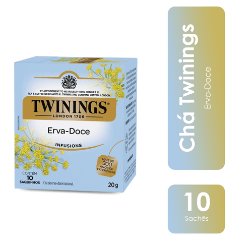 Chá Erva Doce 10x2,0g Twinings