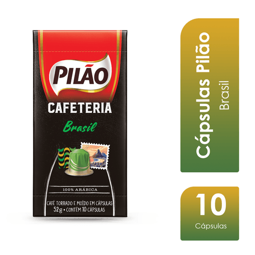 Cápsula de Café Cafeteria Brasil 10x5,2g Pilão
