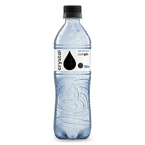 Água Mineral Com Gás Fardo 12x500ml Crystal