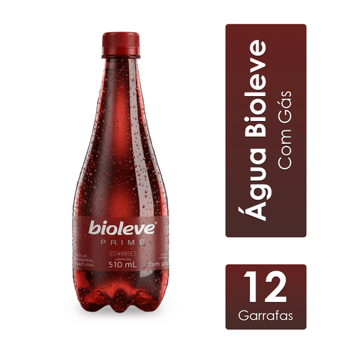Água Mineral Com Gás Prime Fardo 12x510ml Bioleve