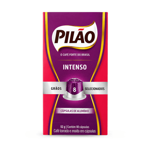 Cápsula de Café Lungo 8 10x5,2g Pilão