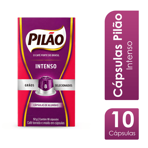 Cápsula de Café Lungo 8 10x5,2g Pilão