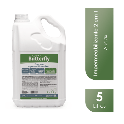 Cera Líquida Econowax Impermeabilizante 2 em 1 5L Butterfly