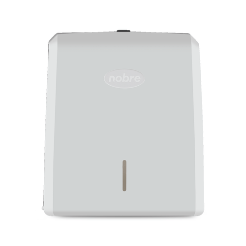 Dispenser Toalha Interfolha Branco e Preta Nobre