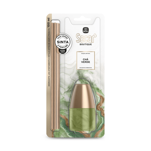 Difusor de Aromas Chá Verde 100ml Secar